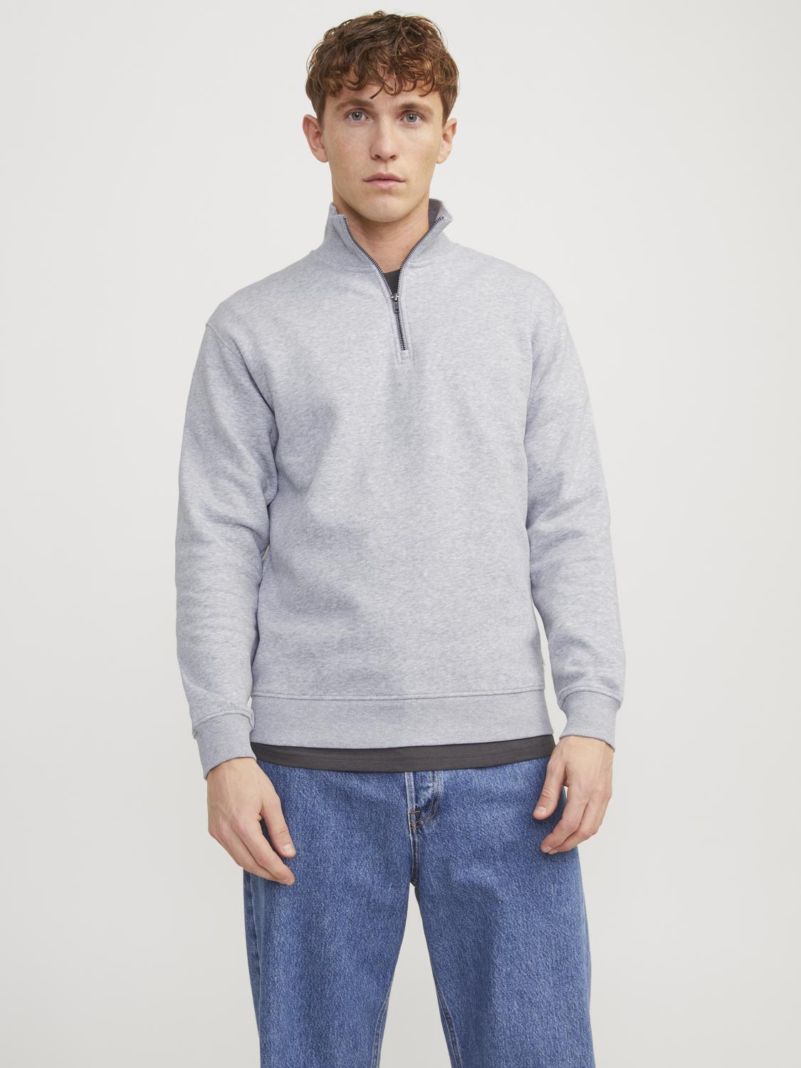 JJEBRADLEY HALF ZIP SWEATSHIRT